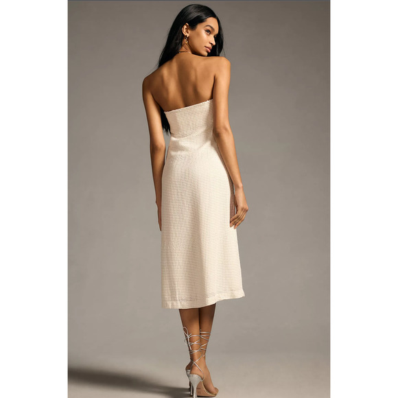 Forever That Girl Strapless Slim Midi Dress - New Medium - Picture 4 of 6